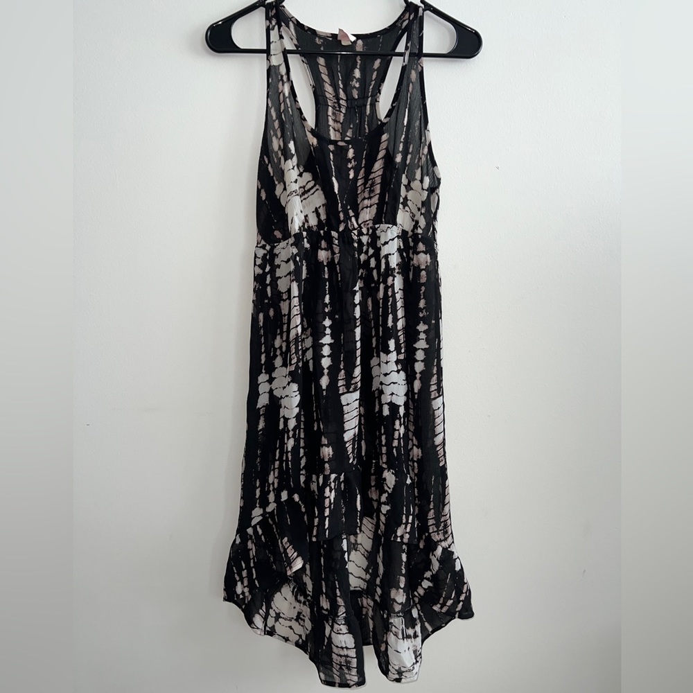 Sheer Racerback Dress